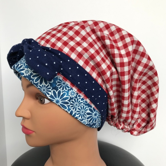 Scrub CAP/HAT *Reversible *Long Ties NWOT - Picture 2 of 16